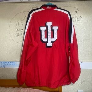 STARTER Red IU Windbreaker Jacket